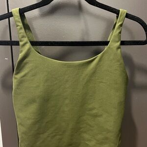 Olive Green Women's Tank Top